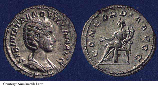 монета Древнего Рима