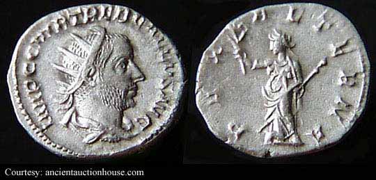 монета Древнего Рима