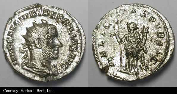 монета Древнего Рима