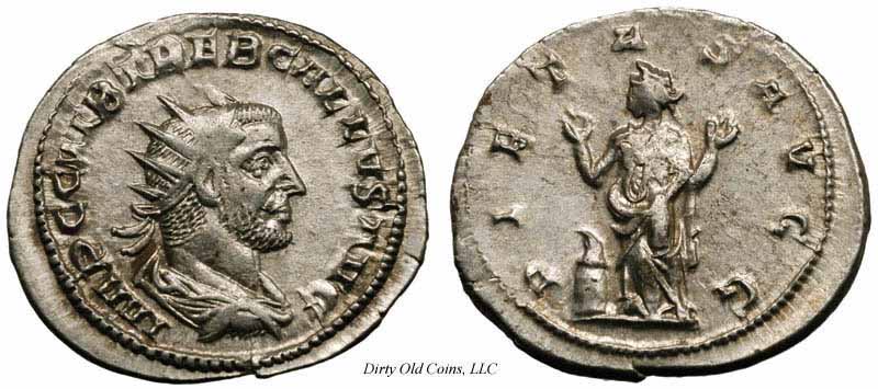 монета Древнего Рима