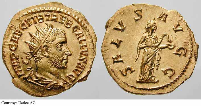 монета Древнего Рима