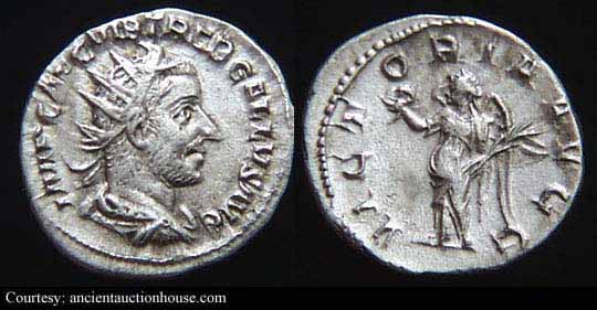 монета Древнего Рима