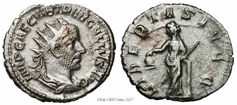 монета Древнего Рима