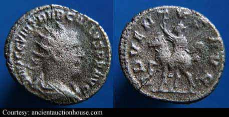 монета Древнего Рима