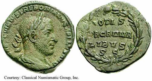 монета Древнего Рима