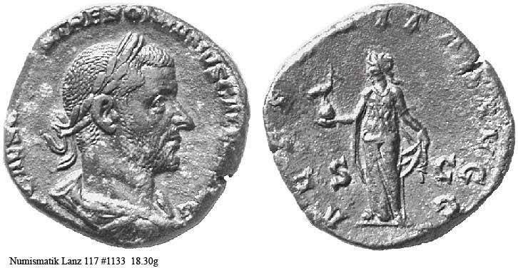 монета Древнего Рима