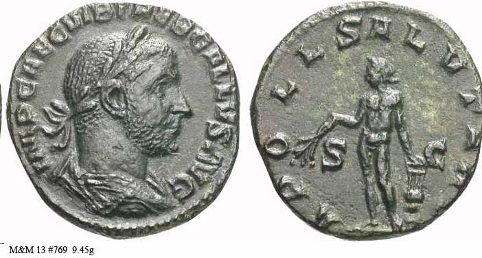 монета Древнего Рима