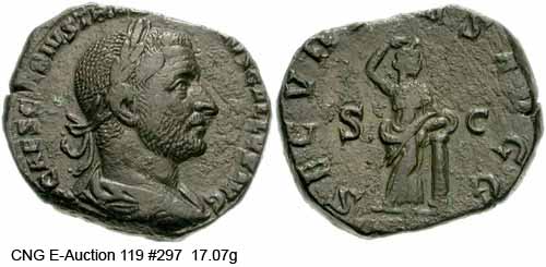 монета Древнего Рима