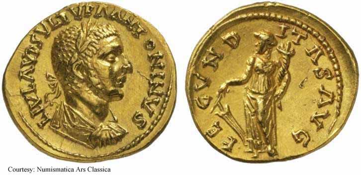 монета Древнего Рима