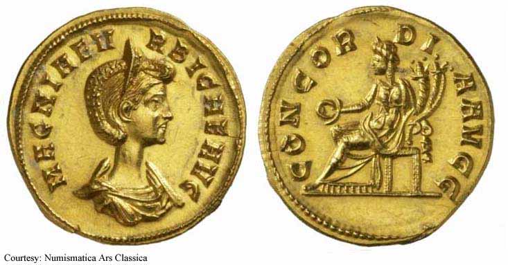 монета Древнего Рима