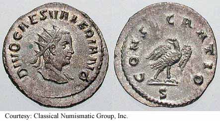 монета Древнего Рима