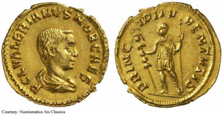 монета Древнего Рима