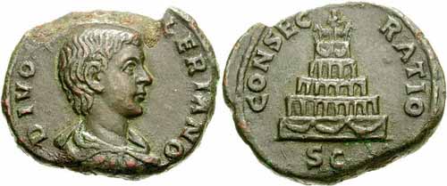 монета Древнего Рима