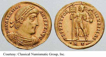 монета Древнего Рима