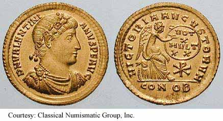 монета Древнего Рима