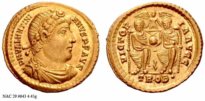 монета Древнего Рима