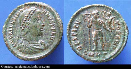 монета Древнего Рима