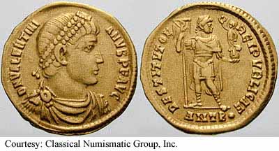 монета Древнего Рима