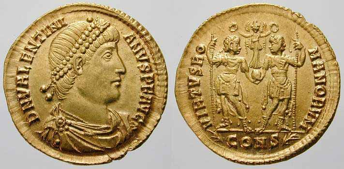 монета Древнего Рима