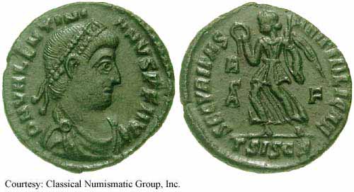 монета Древнего Рима