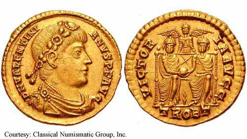 монета Древнего Рима