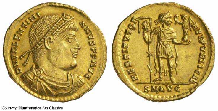 монета Древнего Рима