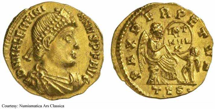 монета Древнего Рима