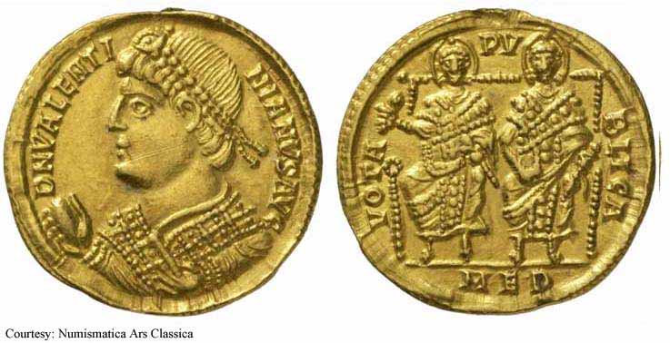 монета Древнего Рима