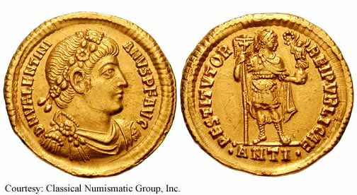 монета Древнего Рима