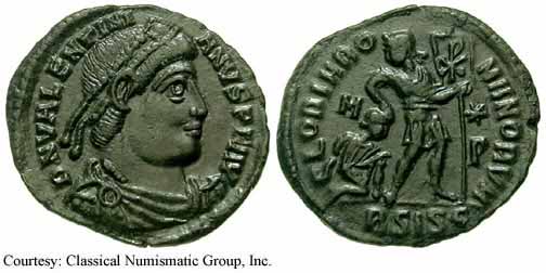 монета Древнего Рима