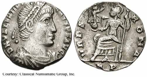 монета Древнего Рима