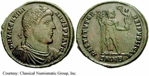 монета Древнего Рима