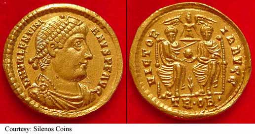 монета Древнего Рима