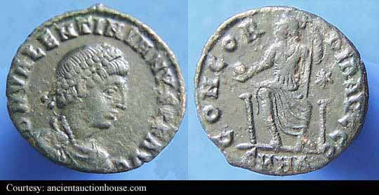 монета Древнего Рима