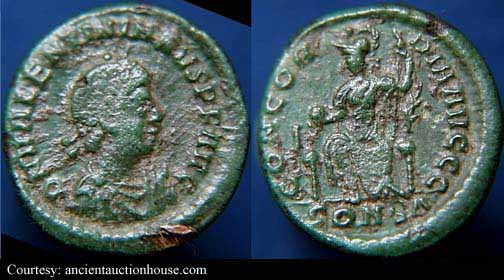 монета Древнего Рима