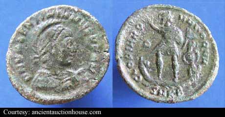 монета Древнего Рима