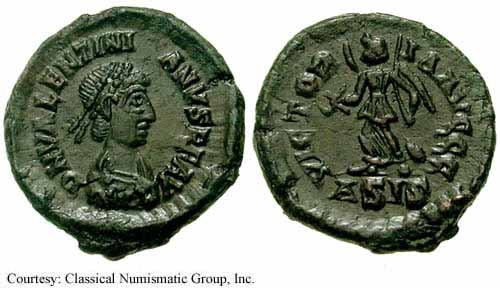 монета Древнего Рима