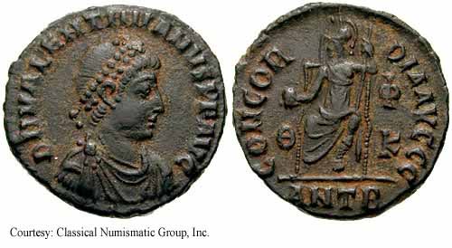 монета Древнего Рима