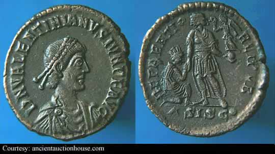 монета Древнего Рима