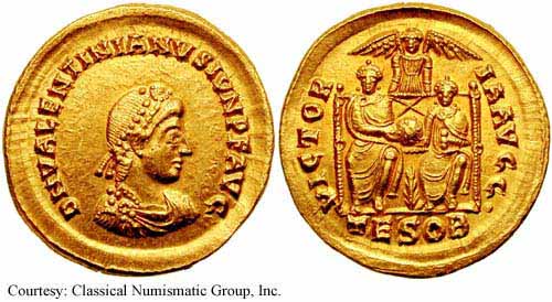 монета Древнего Рима