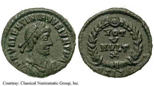 монета Древнего Рима