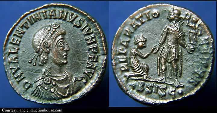 монета Древнего Рима