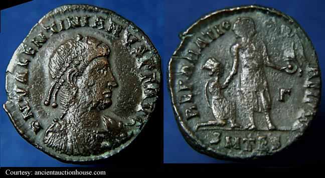 монета Древнего Рима