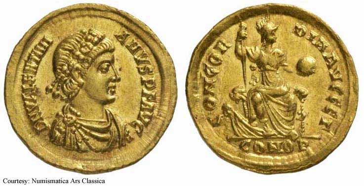 монета Древнего Рима