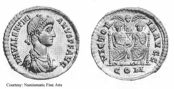 монета Древнего Рима