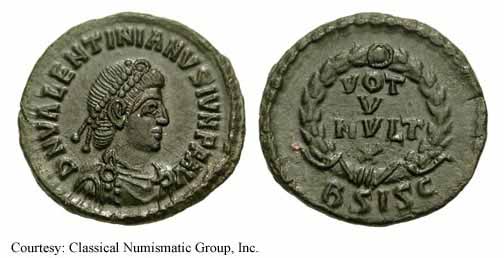 монета Древнего Рима