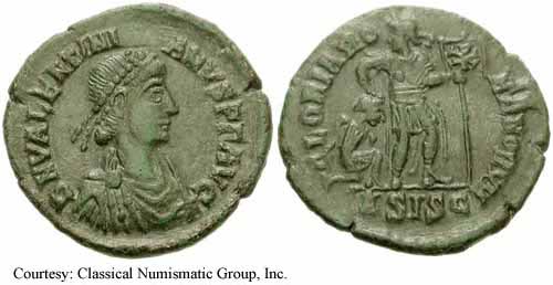 монета Древнего Рима