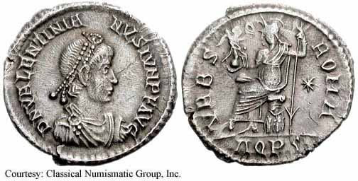 монета Древнего Рима