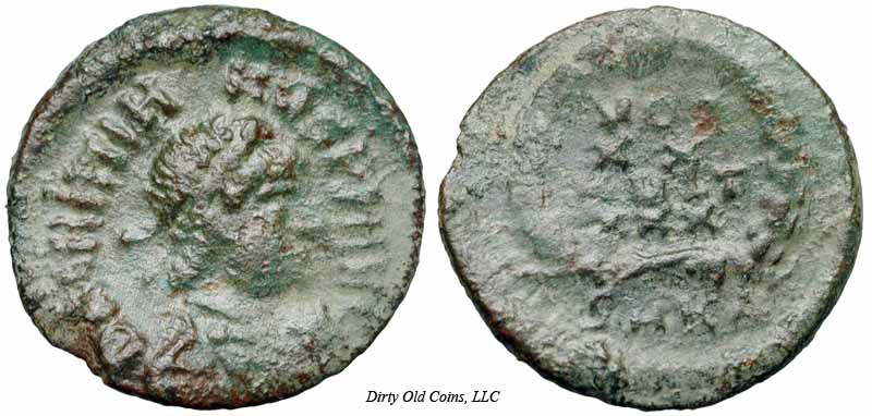 монета Древнего Рима