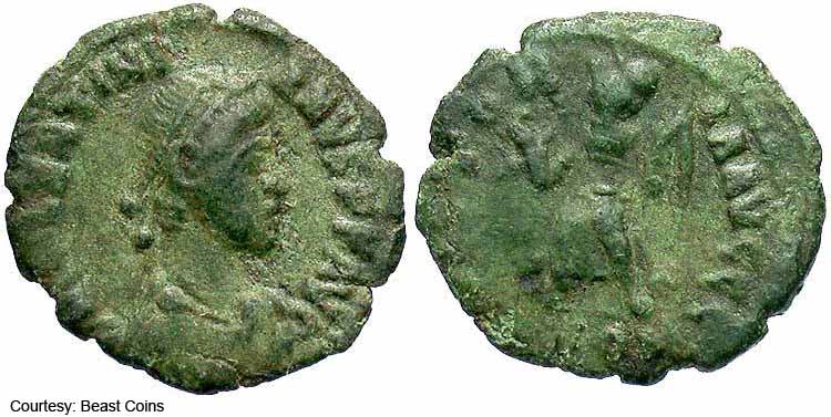 монета Древнего Рима